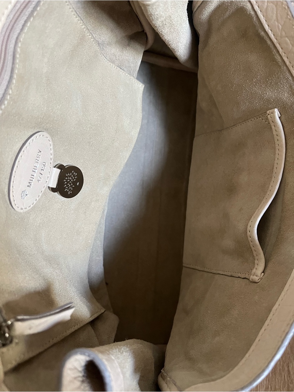 Limited Edition VTG Mulberry Cream Croc Embossed Leather Alexa Satchel Bag - Picture 10 of 14